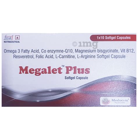 megalet capsule|Megalet Plus Softgel Capsule .